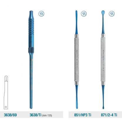 Zestaw do Mikrochirurgii Periodontologicznej wybrane narzędzia